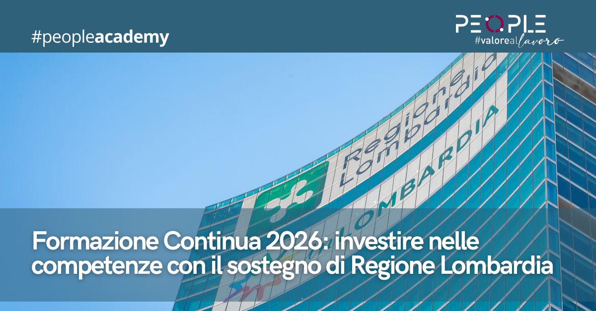 Formazione Continua Lombardia 2026 Formazione Continua Lombardia 2026 | Voucher aziende | People